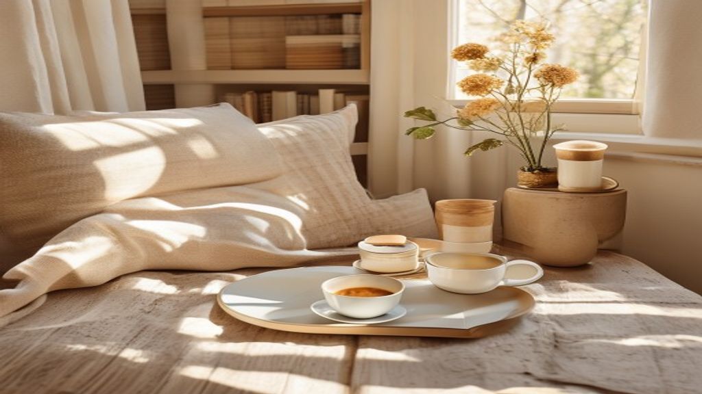 Elegant South African home lifestyle — styled ceramics, linen and coffee table objects