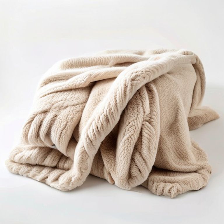 Chunky Knit Throw Blanket